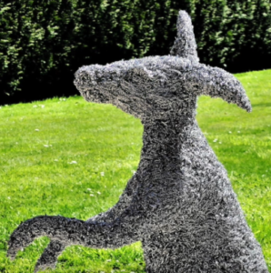 jeanne de chantal nyckees sculpteur sculpture metallique kangourou 3