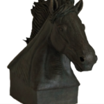 sculpture cheval, sculpteur belge contemporain