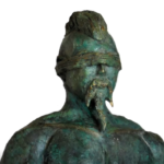 sculpture homme, supplicié, sculpteur belge contemporain